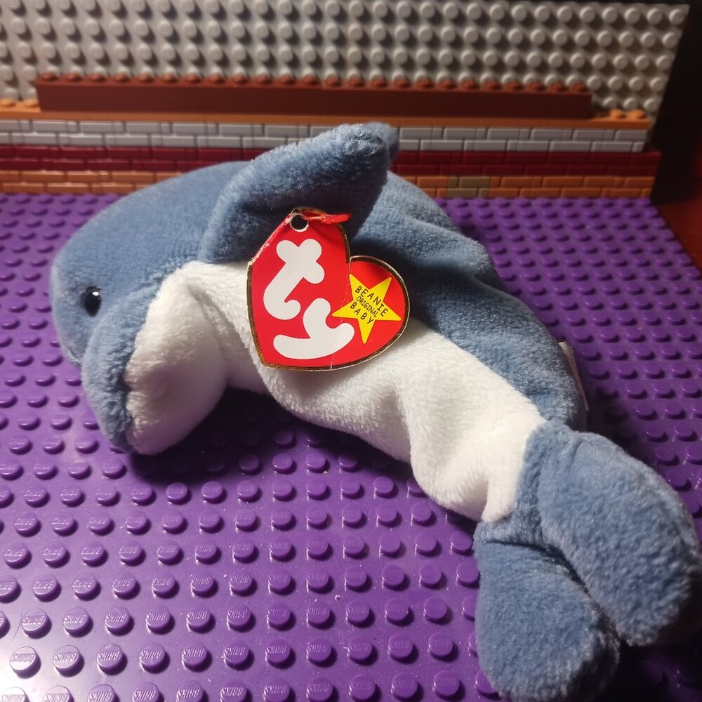 Original Ty Beanie Baby "ECHO" -1996 5th/6th Generation Tags- Retired NWMT